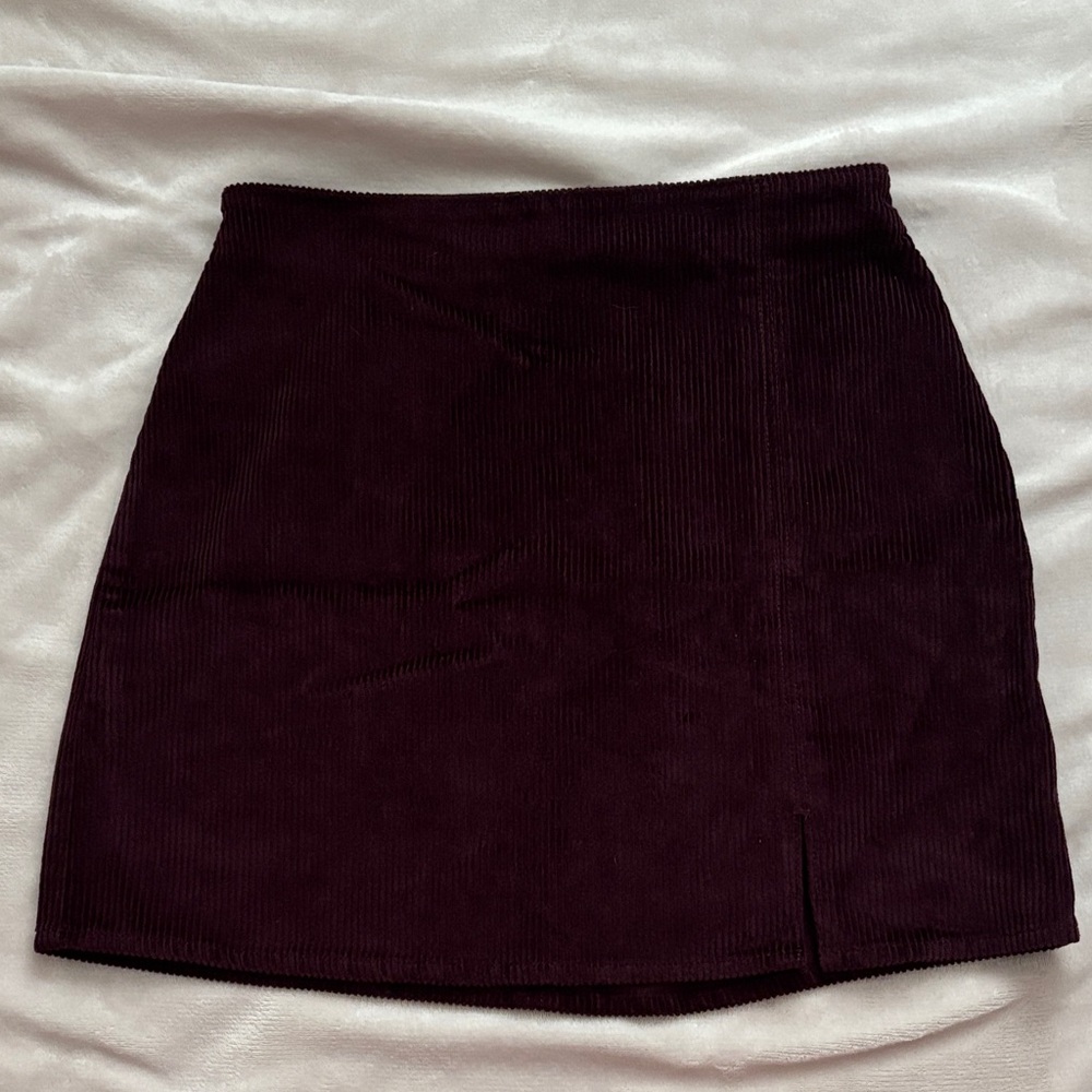 Womens Hollister corduroy skirt